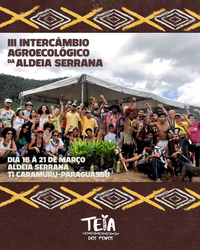 3º Intercâmbio Agroecológico na Aldeia Serrana acontece de 18 a 21 de março